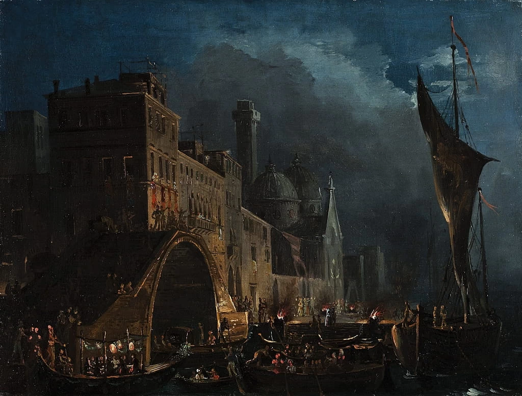 Una notte di gala veneziana, 1825 - 1835